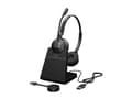 Miniatyrbilde 1 av 4: Jabra Engage 55 SE Stereo - Hodesett - on-ear - DECT - trådløs - USB-A via DECT adapter - UC-sertifisert