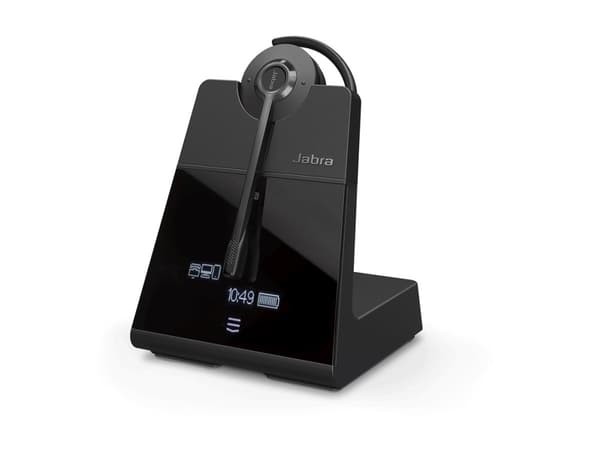 Jabra Engage 65 SE Cabriolet - Kuulokkeet - korvalla - vaihdettava - DECT - langaton - Zoom-sertifioitu, Google Meet -sertifioitu, Amazon Chime -sert