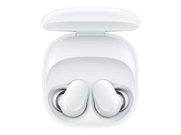 Xiaomi Redmi Buds 6 Play - True wireless-hodetelefoner med mikrofon - i øret - Bluetooth - hvit