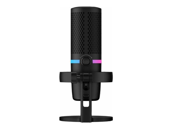 MICROPHONE HYPERXHYPERXDUOCAST BLACK