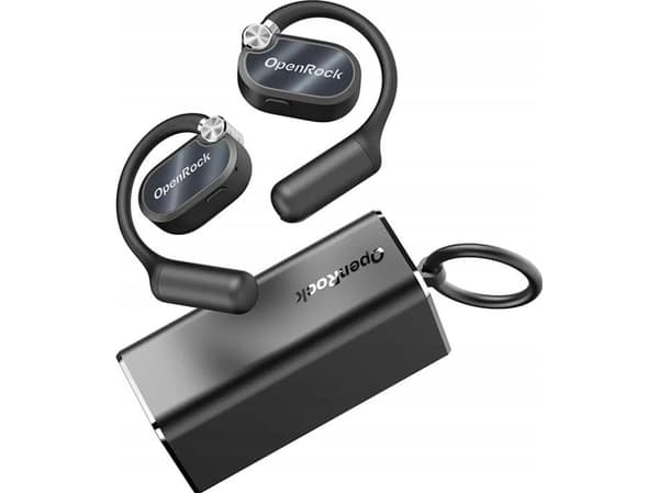 OpenRock X open ear wireless headphones (black)