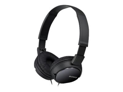 Sony MDR-ZX110 Headset 3,5 mm kontakt – Svart