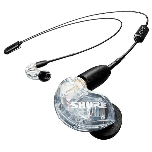 Shure Se215-cl Efs Trådløse Sportshovedtelefoner Transparent