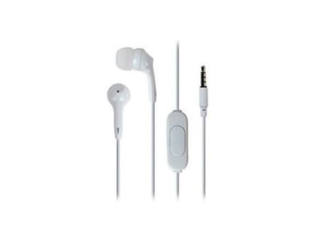 Motorola Ear Buds 2, Koblet med ledninger (ikke trådløs), 41 g, Hodesett, Hvit