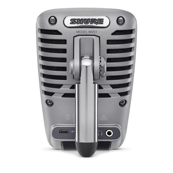 Mikrofoni Shure MOTIVMV51 Harmaa