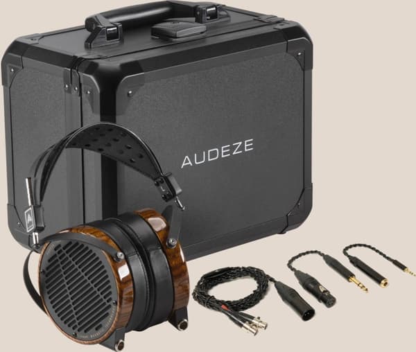 Audeze LCD-3 hodetelefoner, lær, Zebrano