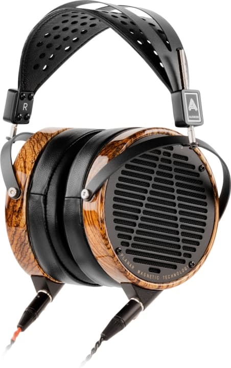 Audeze LCD-3 hodetelefoner, lær, Zebrano