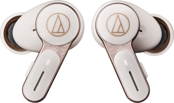 Audio-Technica ATH-TWX7 hörlurar med tvåvägshögtalare, vit