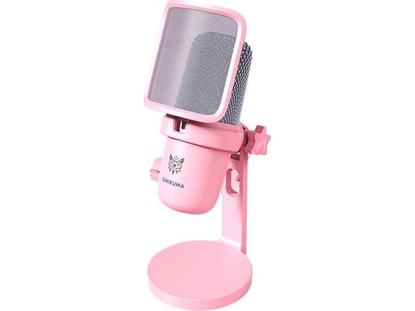 Onikuma Microphone ONIKUMA M630 USB-spelmikrofon Rosa