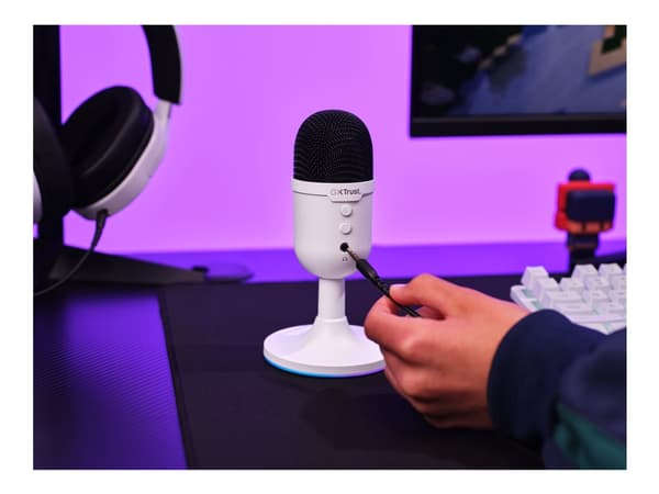 Mikrofon Trust TRUST mikrofon GXT234W YUNIX USB MICROPHONE WHITE