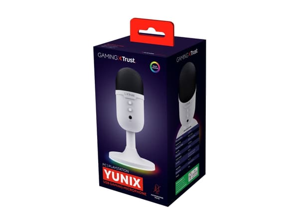 Mikrofon Trust TRUST mikrofon GXT234W YUNIX USB MICROPHONE WHITE