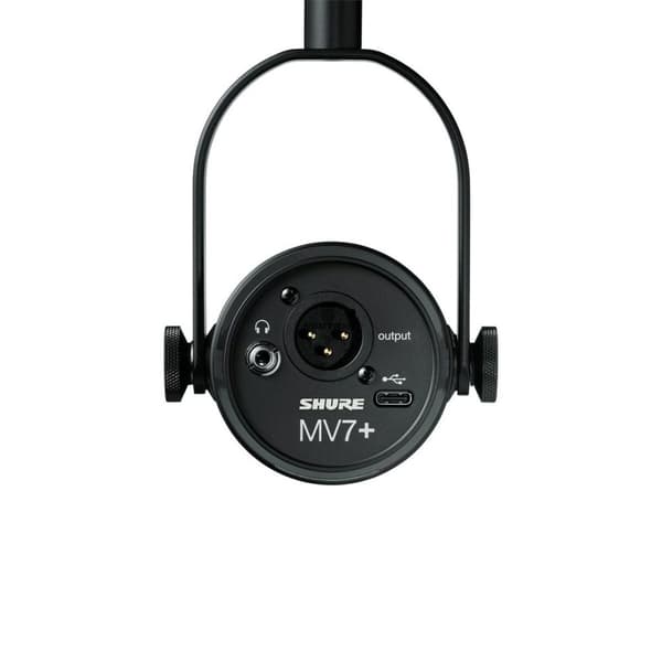 svingspolemikrofon Shure MV7+-K