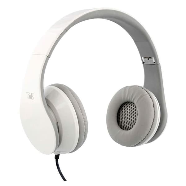 Hovedtelefoner T'NB Stream Hvid Sort