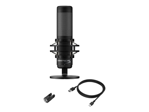 HyperX QuadCast 2 - Mikrofon - USB - svart