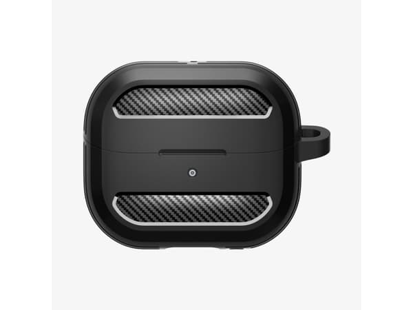 Spigen Rugged Armor, Etui, Termoplastisk polyuretan (TPU), Sort