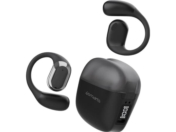 4smarts SkyBuds Sport, True Wireless Stereo (TWS), Samtale/Musikk/Sport/Hverdag, 20 - 20000 Hz, 60 g, Hodesett, Sort