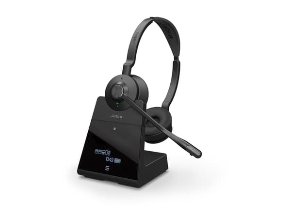 Jabra Engage 75 SE Stereo (Low Power) - Headset - på örat - DECT / Bluetooth - trådlös - NFC - Zoomcertifierad, UC-certifierad, Amazon Chime-certifie