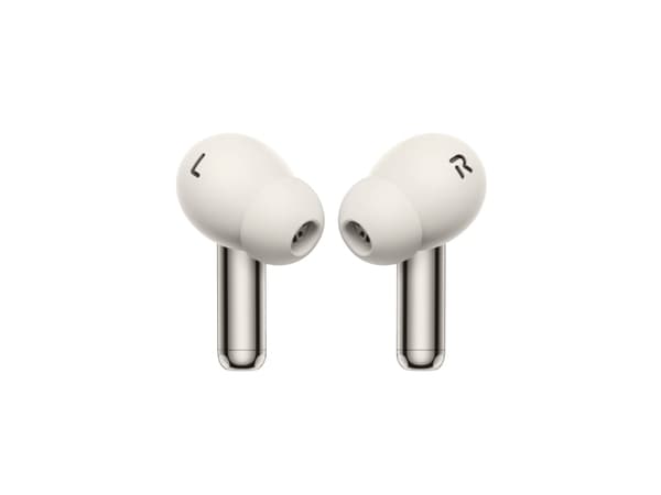 OnePlus Buds Pro 3 - True wireless-hörlurar med mikrofon - inuti örat - Bluetooth - aktiv brusradering - lunar radiance