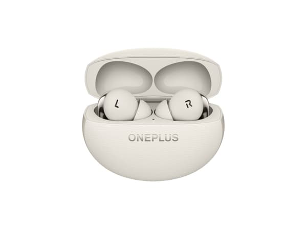 OnePlus Buds Pro 3 - True wireless-hörlurar med mikrofon - inuti örat - Bluetooth - aktiv brusradering - lunar radiance