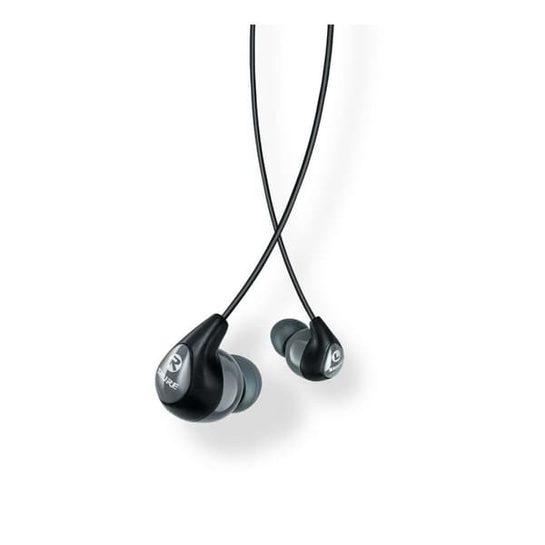 Hörlurar med Mikrofon Shure SE112-GR Svart Grå