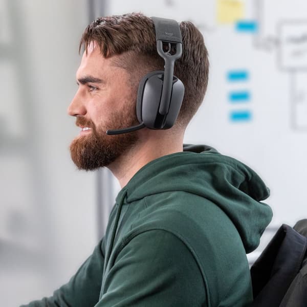 Hörlurar med Mikrofon Logitech Grafit