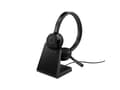 Pikkukuva 2 / 4: Jabra Evolve 65 TE Stereo - Kuulokkeet - on-ear - Bluetooth - langaton - USB-A Bluetooth-sovittimen kautta - melua eristävä - UC-sertifioitu