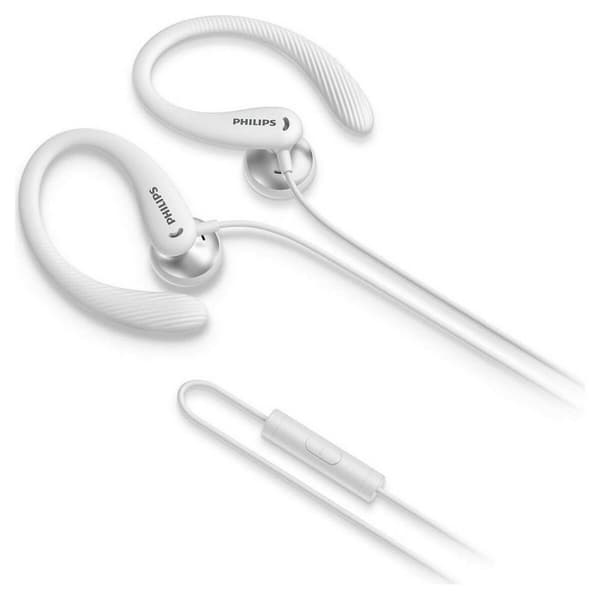 Sportshovedtelefoner Philips Hvid