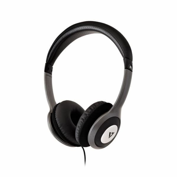 Kuulokkeet mikrofonilla V7 HA520 Hopeinen