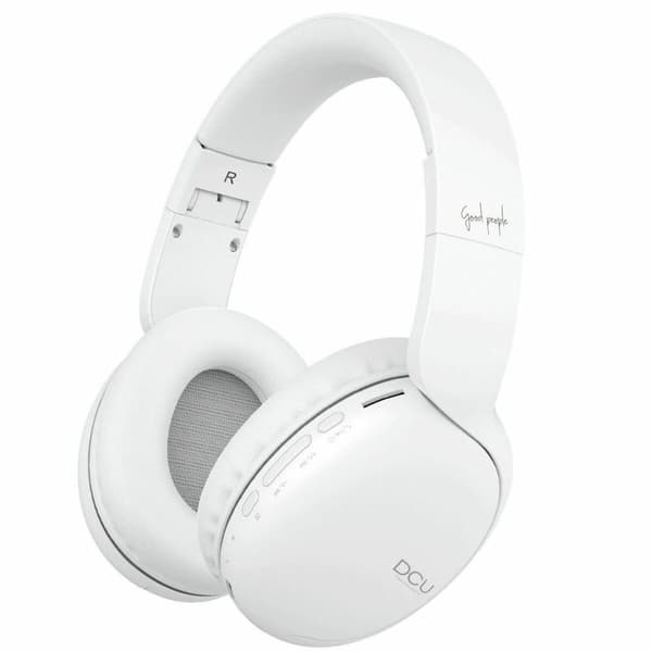 Bluetooth-hovedtelefoner DCU Hvid