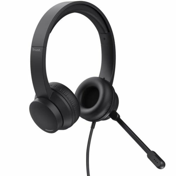 Hovedtelefoner Trust HS-201 Sort