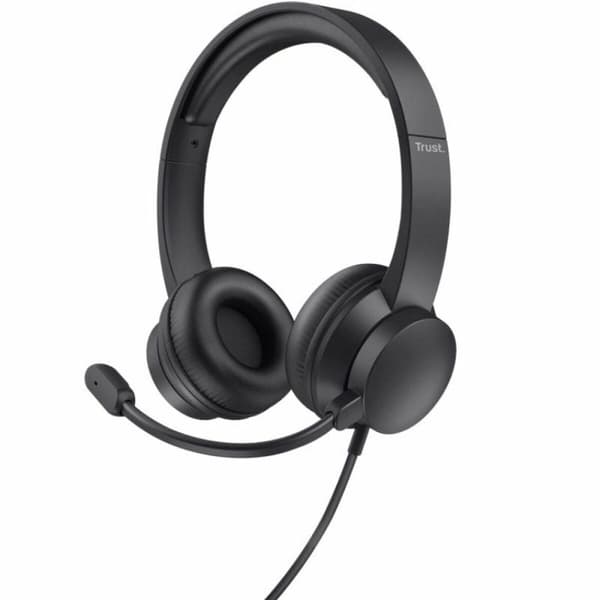 Hovedtelefoner Trust HS-201 Sort