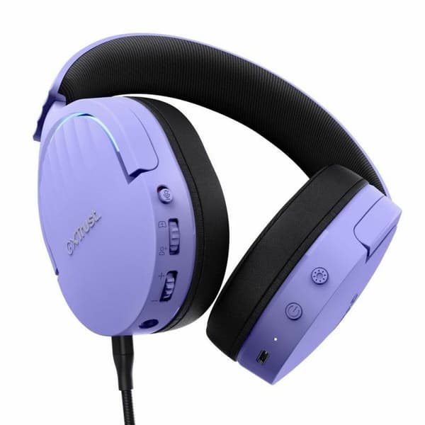 Gaming headset med mikrofon Trust GXT 491 Lilla