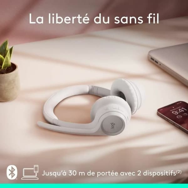 Hovedtelefoner Logitech 981-001417 Hvid