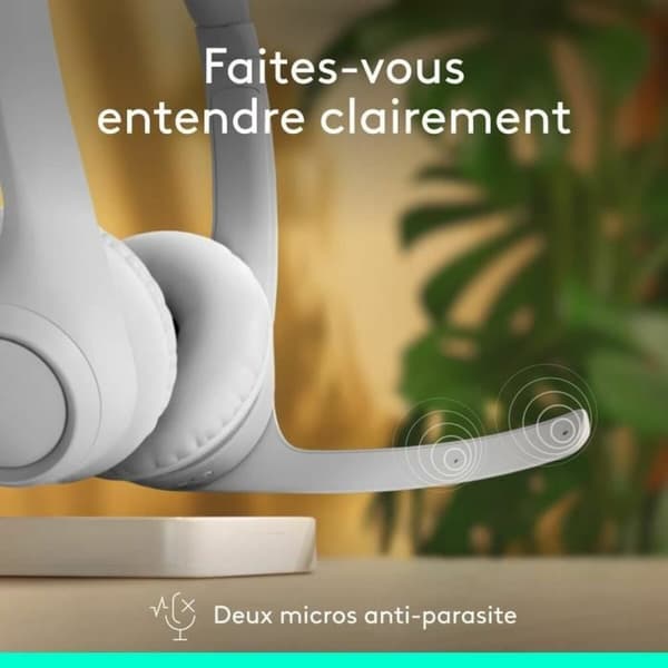 Hovedtelefoner Logitech 981-001417 Hvid