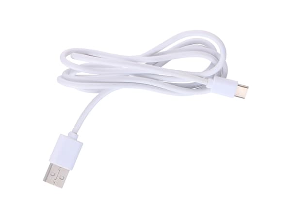Allride Connect 2,0 ladekabel USB til USB-C, 1,2m, hvid