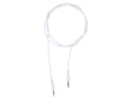 Pikkukuva 2 / 2: Allride Connect 2.0 minijakki 3.5mm äänikaapeli, 1.2m, valkoinen