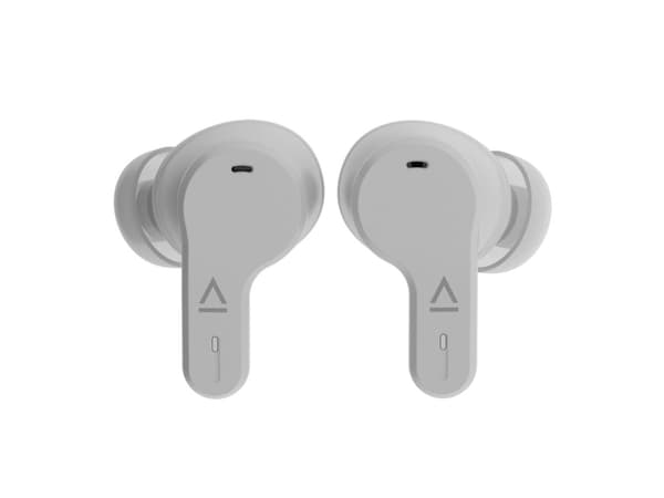 Creative Zen Air SXFI In Ear hovedtelefoner Bluetooth® Hvid Svedresistent, Vandbestandig, Batteriladevisning, Inkl. opladnings- og dockingstation