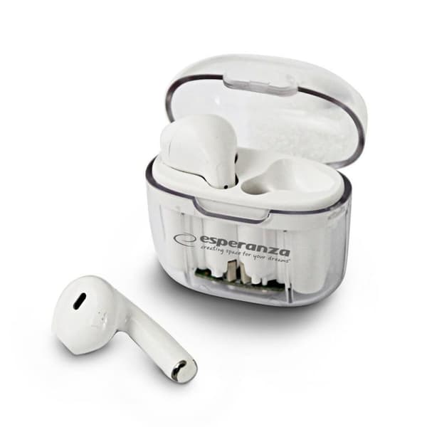 Bluetooth-korvakuulokkeet Esperanza EH237W Valkoinen