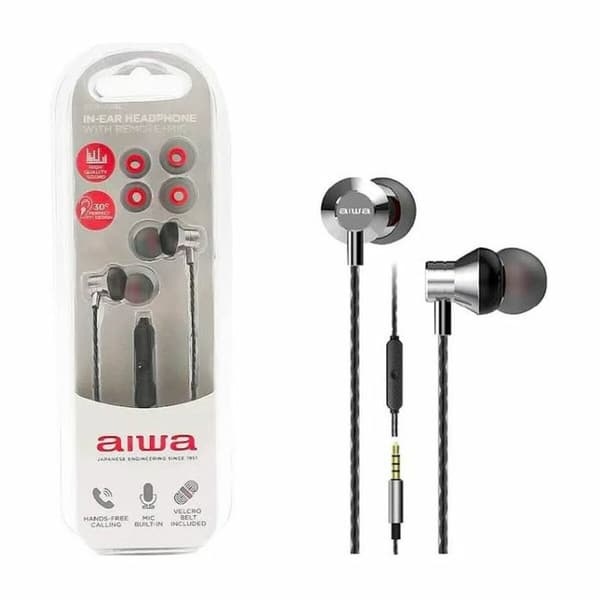Kuulokkeet Aiwa ESTM50SL Hopeinen