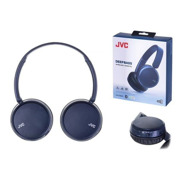 Bluetooth Kuulokkeet Mikrofonilla JVC HAS-36WAU Sininen