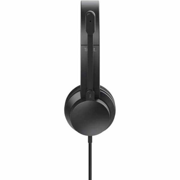 Hodetelefoner med Mikrofon Trust 25089 Svart