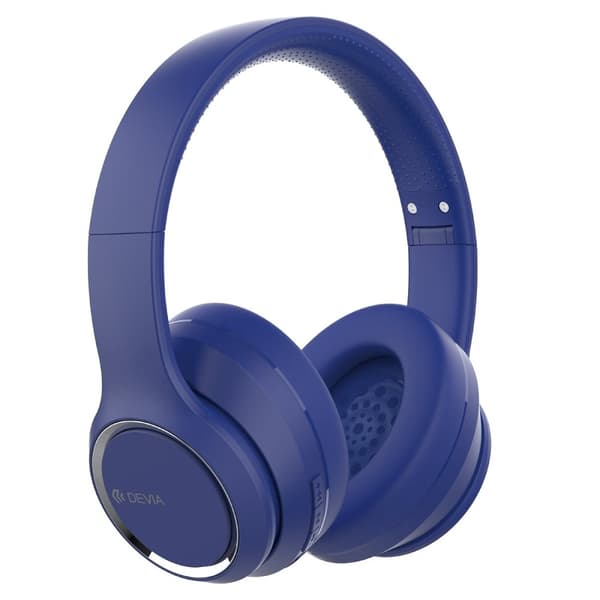 Devia Bluetooth-hörlurar Kintone blå