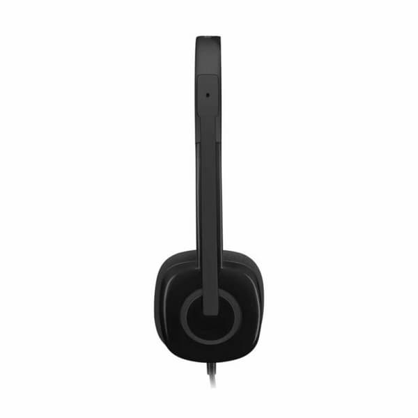 Hörlurar med Mikrofon Logitech H151 Svart