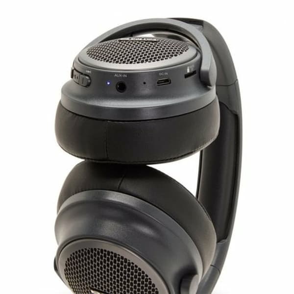 Hovedtelefoner med mikrofon Aiwa HST250BTTN Sort