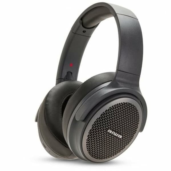 Hovedtelefoner med mikrofon Aiwa HST250BTTN Sort