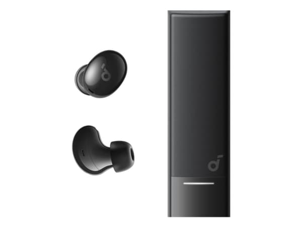Soundcore A30i - True wireless-hörlurar med mikrofon - inuti örat - Bluetooth - aktiv brusradering - svart