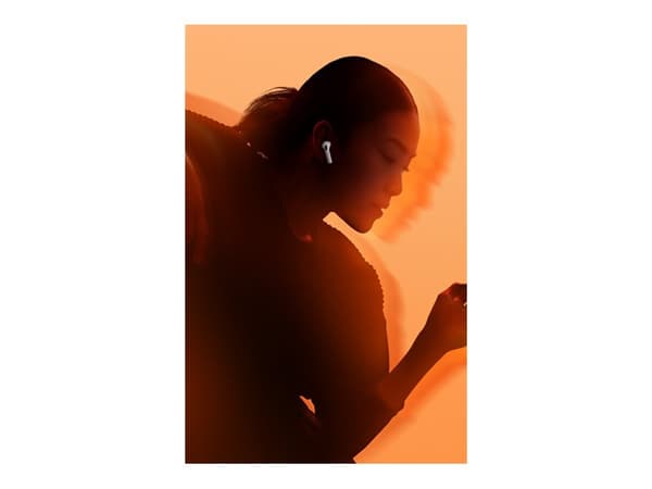 Apple AirPods 4 - True wireless-hörlurar med mikrofon - öronknopp - Bluetooth - vit
