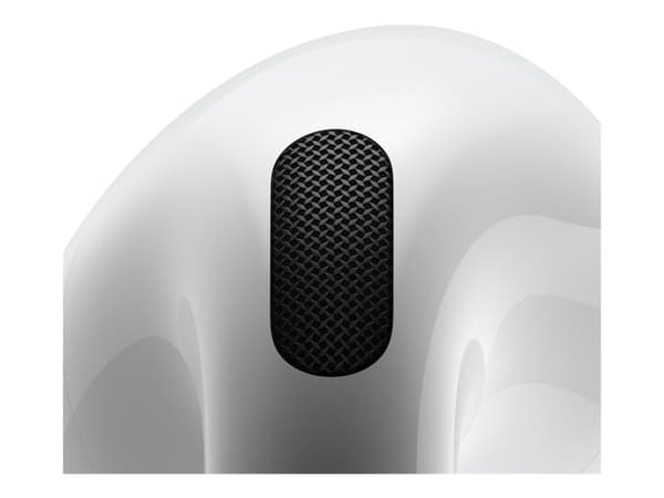 Apple AirPods 4 - True wireless-hörlurar med mikrofon - öronknopp - Bluetooth - vit