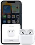 Miniatyrbild 4 av 4: Apple AirPods (tredje generationen) Wireless In-ear med MagSafe trådlöst laddningsetui (Öppnad förpackning)