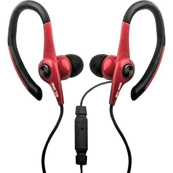 Sportshovedtelefoner ELBE AU-107-MIC Sort